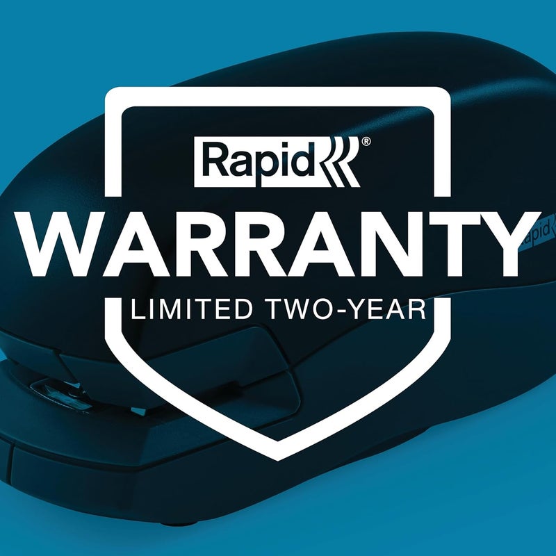 Rapid 20EX Personal Electric Stapler, 20 Sheet Capacity, Black (73126) - Image 5